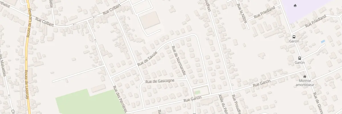 Plan du 6 Rue de Normandie à Bourges