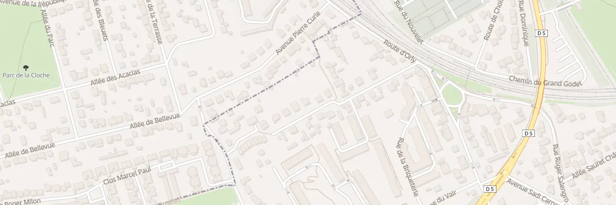 Plan du 10 Rue des Gilletains à Villeneuve-le-Roi