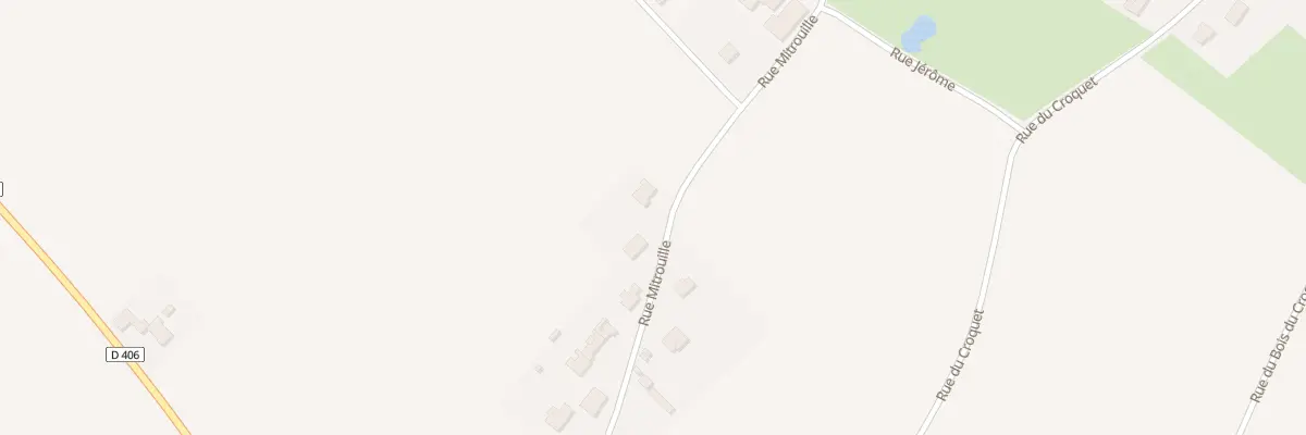 Plan du 361 Rue de la Mitrouille à Blaringhem
