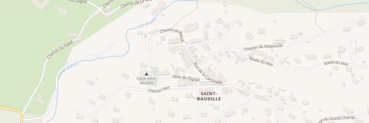Plan du 9 Rue de la Caminade à Pont-de-Larn