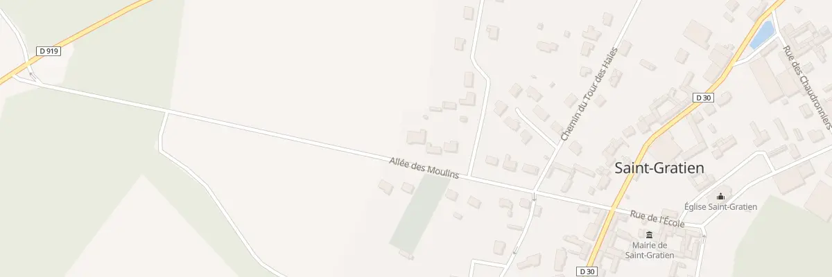Plan du 18 Allee du Moulin à Saint-Gratien