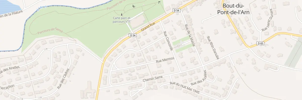 Plan du 5 Rue du Grand Champ à Bout-du-Pont-de-Larn