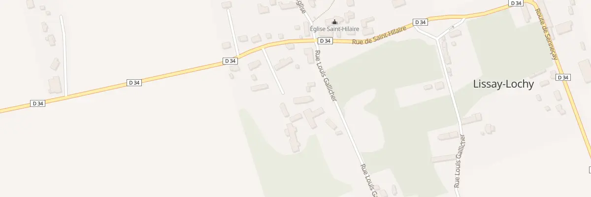 Plan du 4 Rue Louis Gallicher à Lissay-Lochy