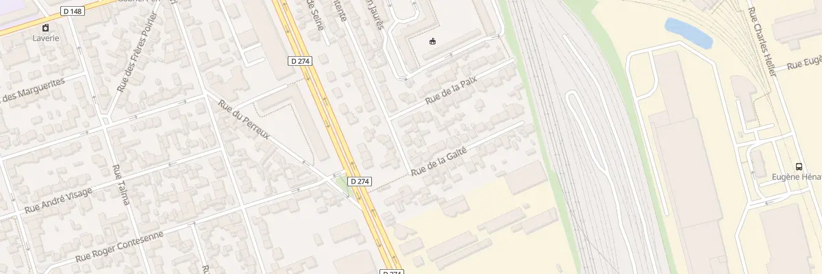 Plan du 6 Rue de l’Entente à Vitry-sur-Seine
