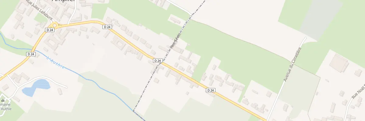 Plan du 34 Rue Henri Capron à Orville