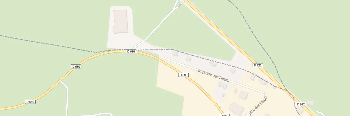 Plan du 6032 Les Quatre Routes à Sainte-Eulalie