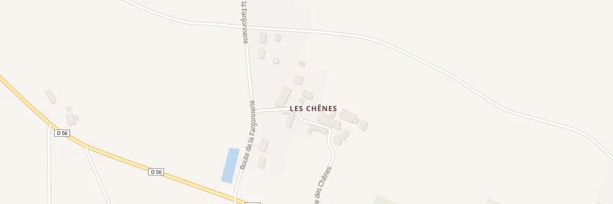 Plan du 20 Rue des Chênes à Saint-Martin-d’Auxigny