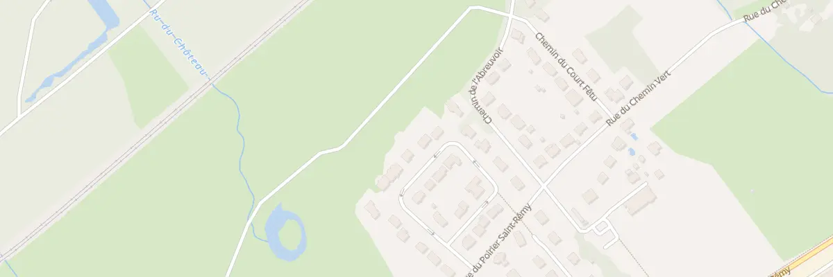 Plan du 20 Rue Henri Menche de Loisne à Fontenay-le-Vicomte