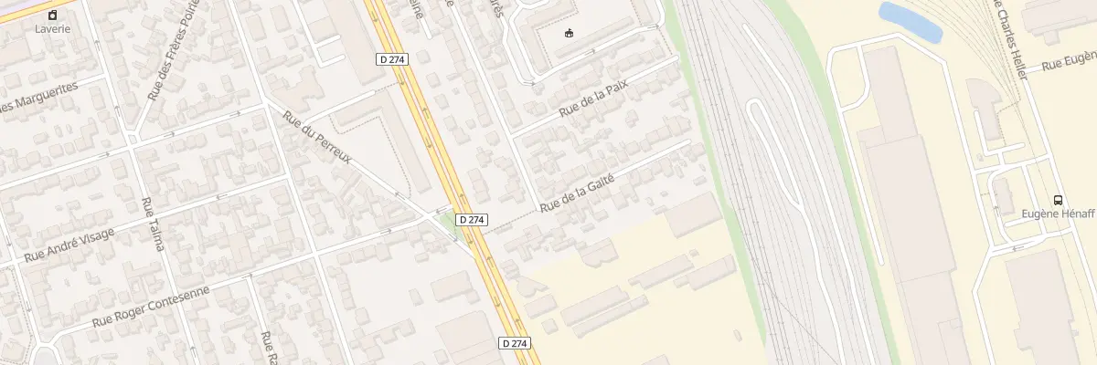 Plan du 2B Rue de l’Entente à Vitry-sur-Seine