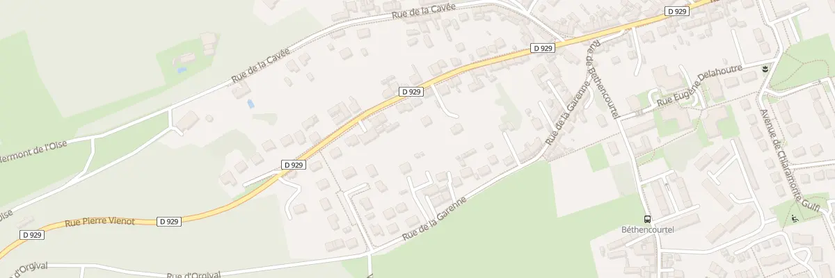 Plan du 89 Rue Pierre Viénot à Clermont