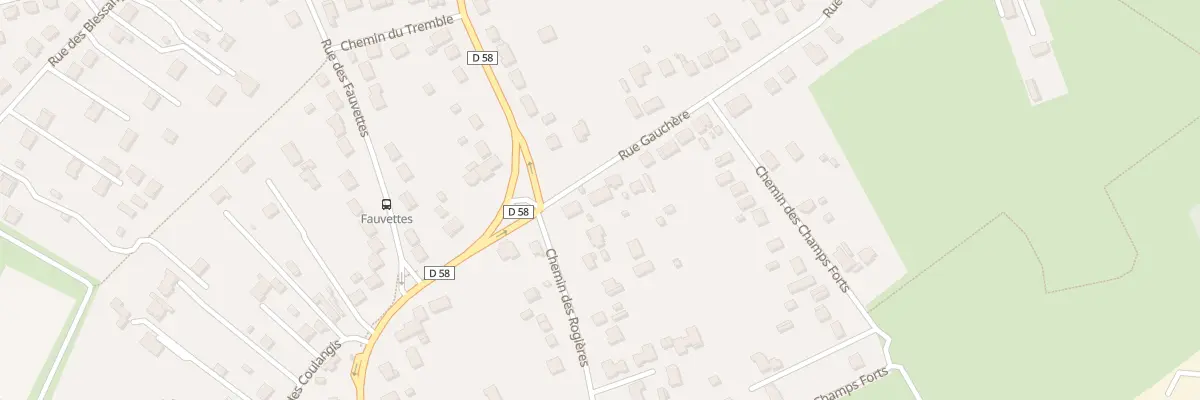 Plan du 77 Rue Gauchère à Bourges