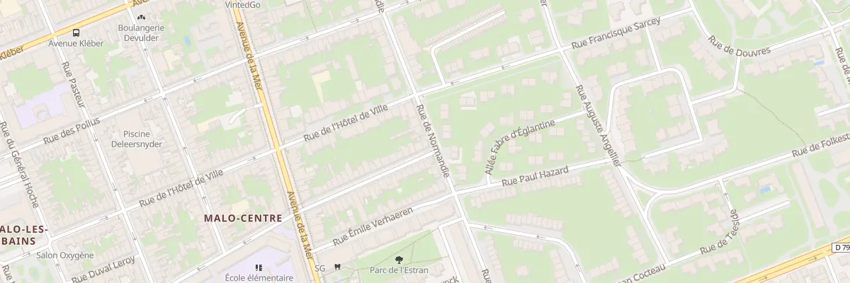 Plan du 183 Rue Bel Air à Dunkerque