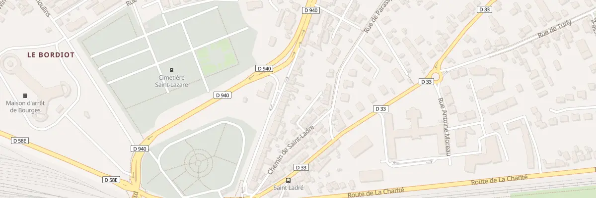 Plan du 36 Av du Gen Charles de Gaulle à Bourges