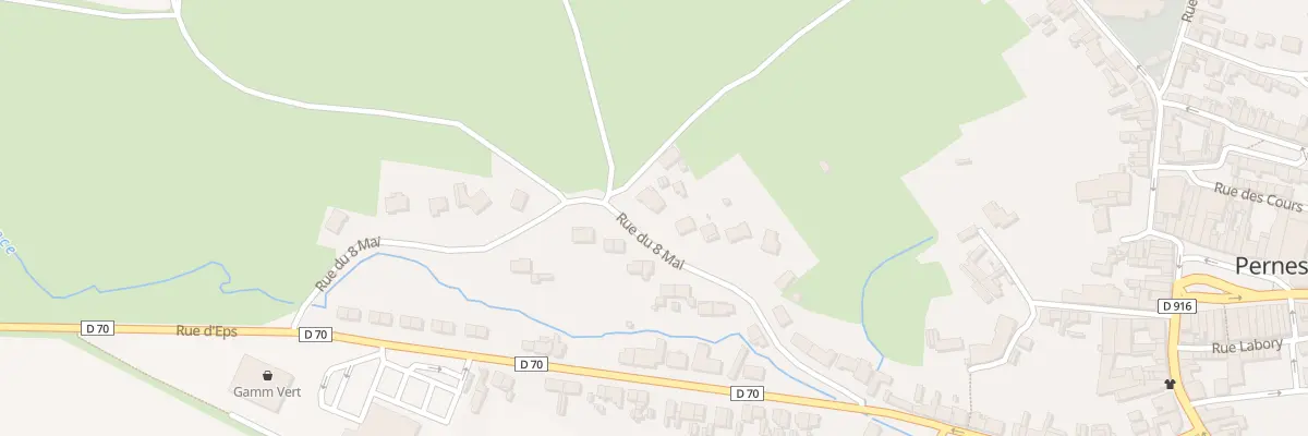 Plan du 40 Rue du Huit-Mai à Pernes