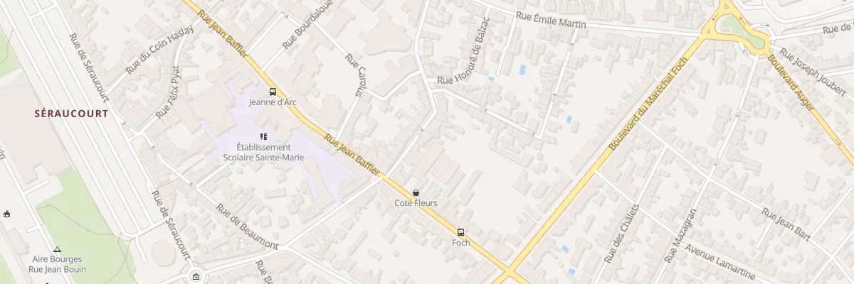 Plan du 35 Rue Jean Boucher à Bourges