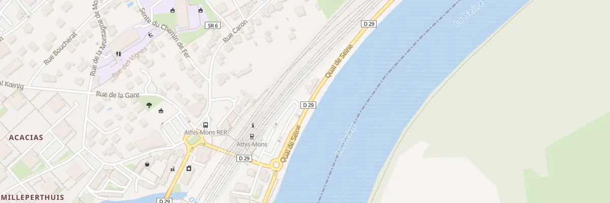 Plan du 9006 Vc Quai de Seine à Athis-Mons