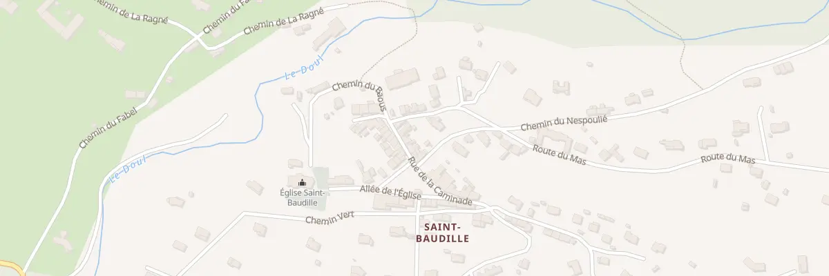 Plan du 16 Rue de la Caminade à Pont-de-Larn