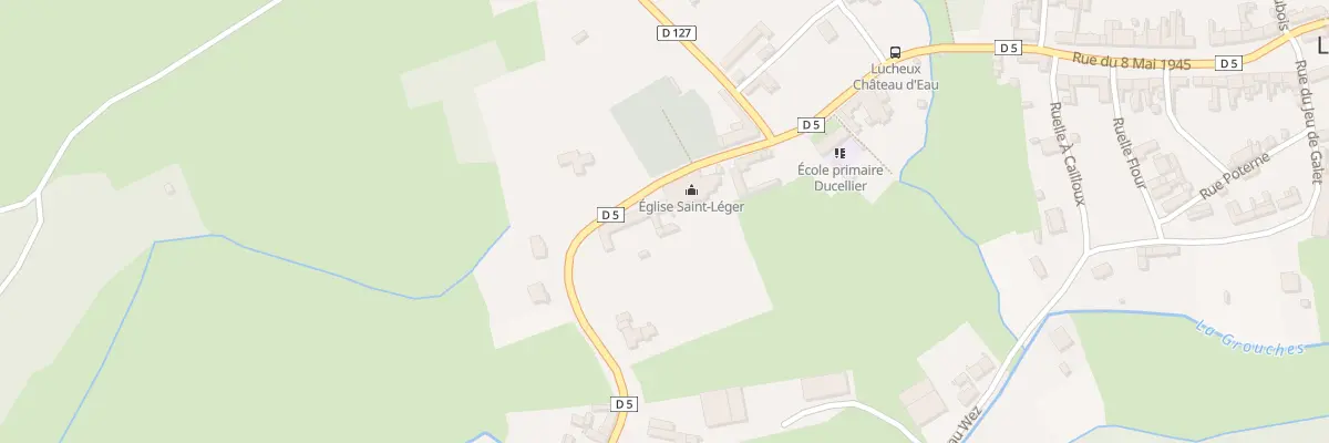 Plan du 15 Rue de l’Eglise à Lucheux