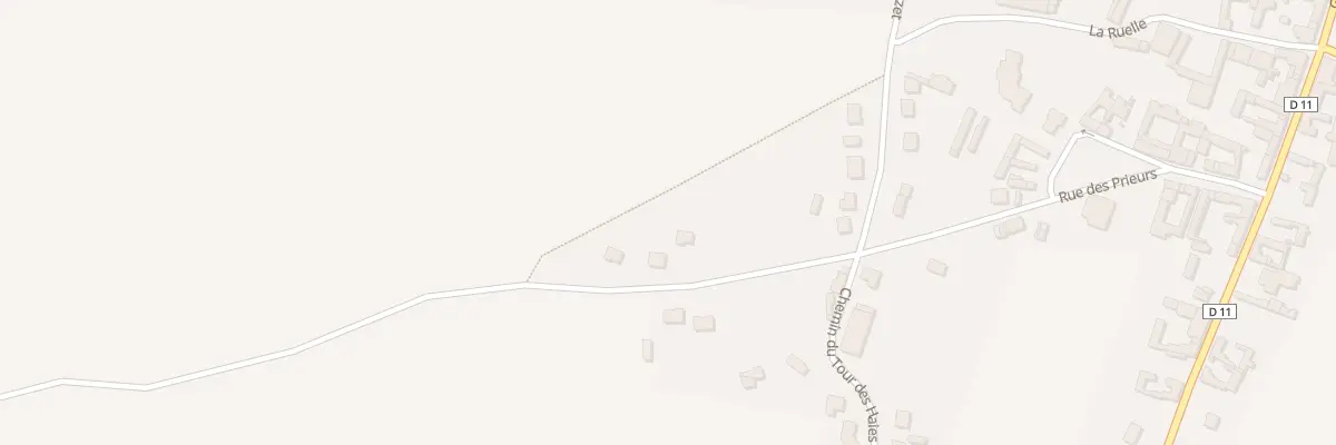 Plan du 9002 Rue des Prieurs à Puchevillers