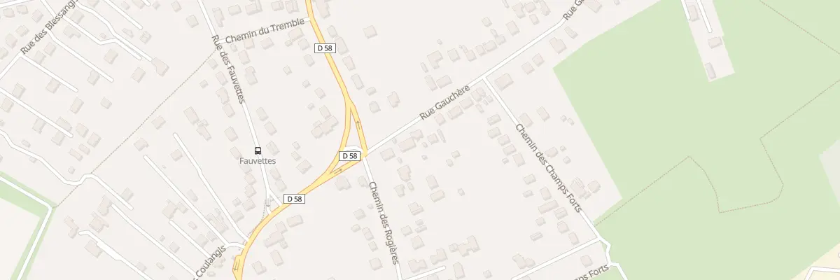 Plan du 75 Rue Gauchère à Bourges