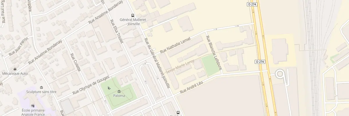 Plan du 39 Rue Nathalie Lemel à Vitry-sur-Seine