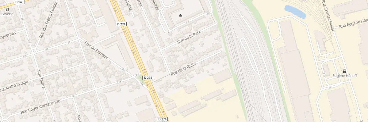 Plan du 24 Rue de la Gaité à Vitry-sur-Seine