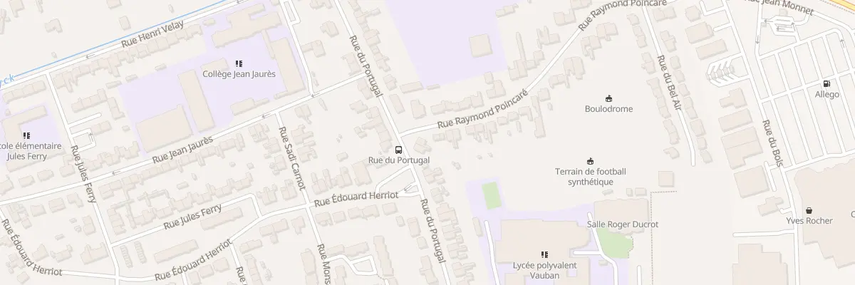 Plan du 35 Rue du Portugal à Aire-sur-la-Lys