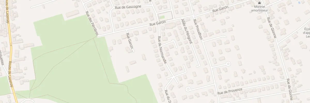 Plan du 30 Rue de Normandie à Bourges