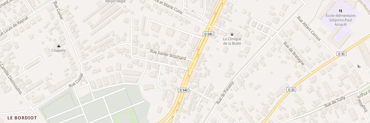 Plan du 45 Av du Gen Charles de Gaulle à Bourges