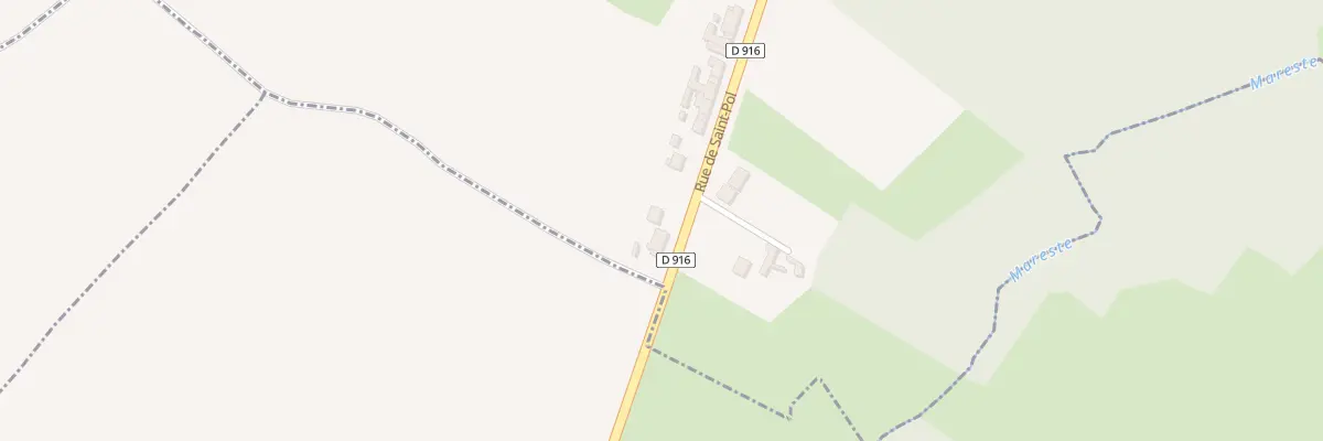 Plan du 128 Rue de Saint-pol à Pressy
