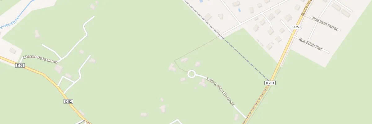 Plan du 4 Hameau de Lacane à Reilhac