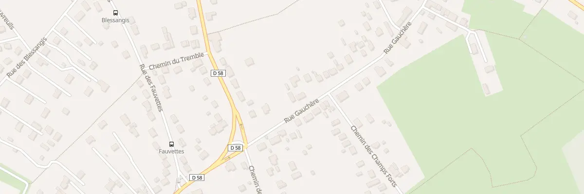 Plan du 76 Rue Gauchère à Bourges