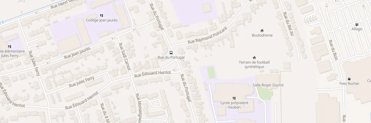 Plan du 39 Rue du Portugal à Aire-sur-la-Lys