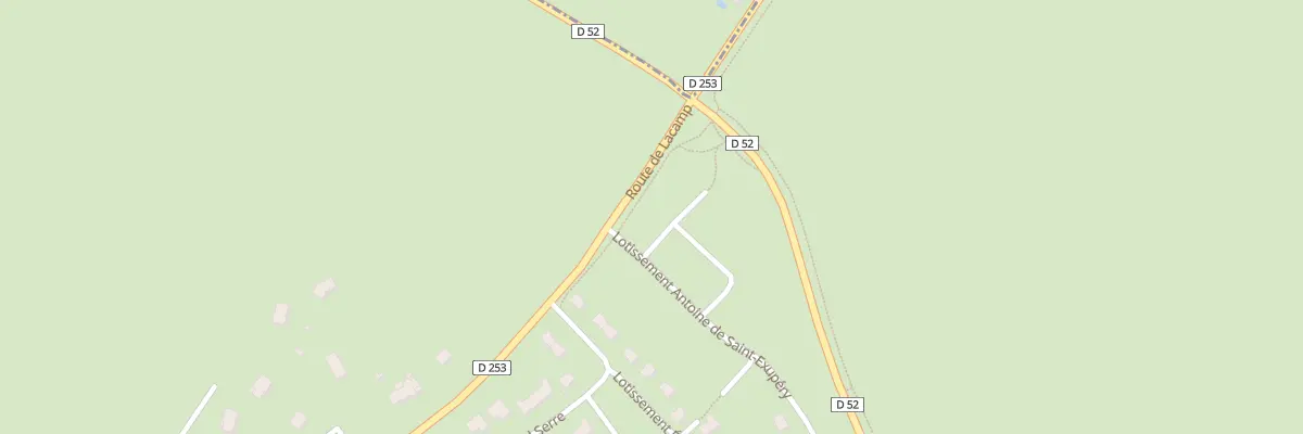 Plan du 2 Lot Antoine de Saint-exupéry à Naucelles