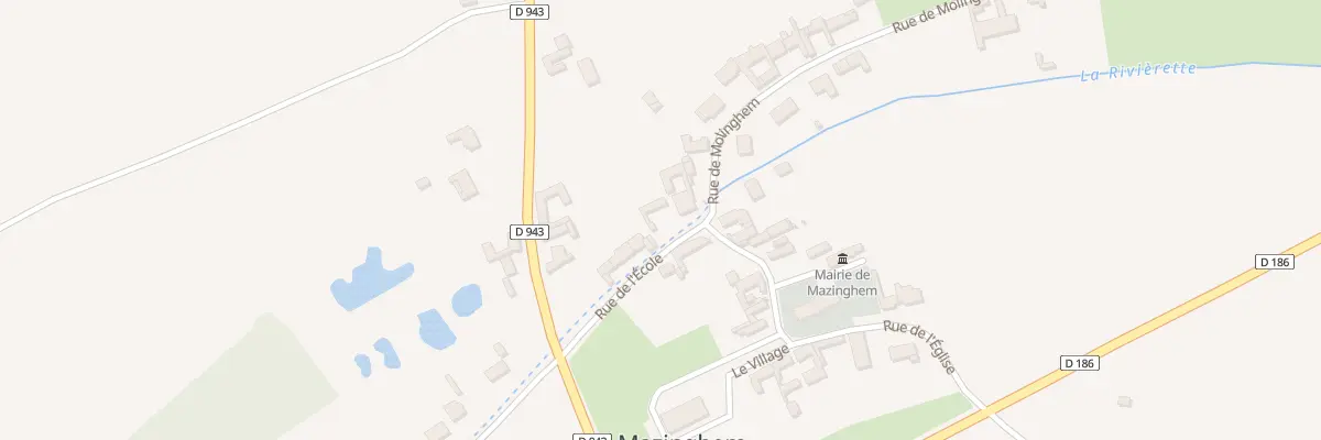 Plan du 26 Rue de l’Ecole à Mazinghem
