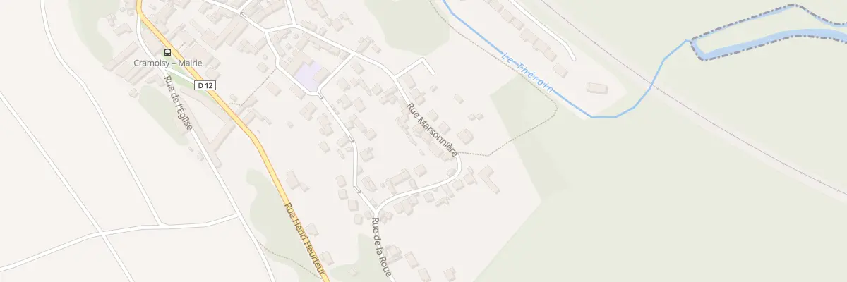 Plan du 26 Rue Marsonnière à Cramoisy