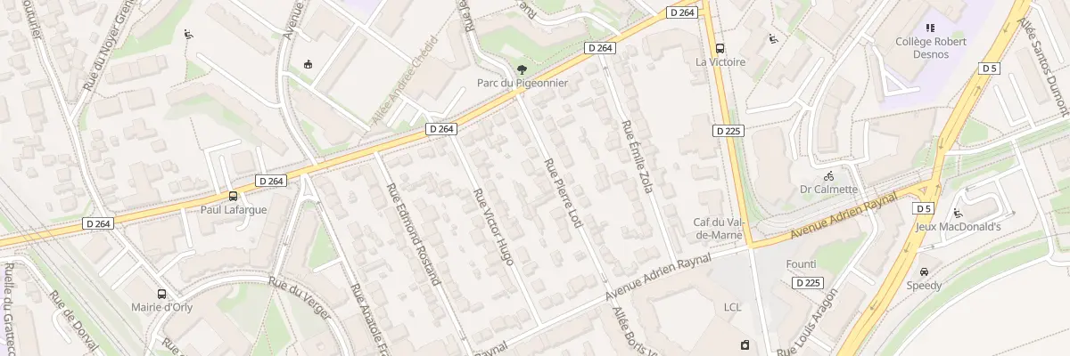 Plan du 15B Rue Pierre Loti à Orly
