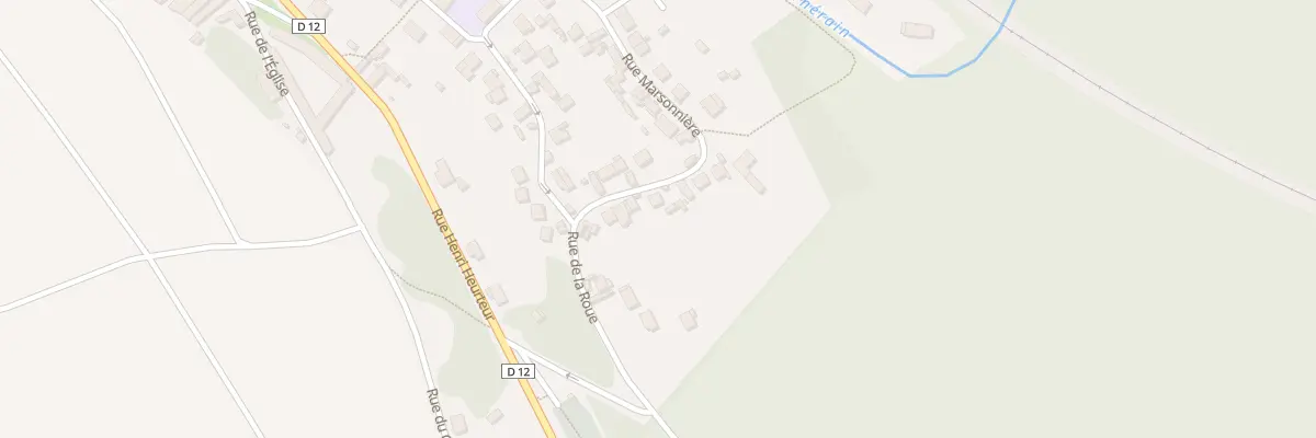 Plan du 9 Rue de la Roue à Cramoisy