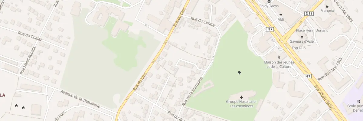 Plan du 24 Rue de la Marquise à Ris-Orangis