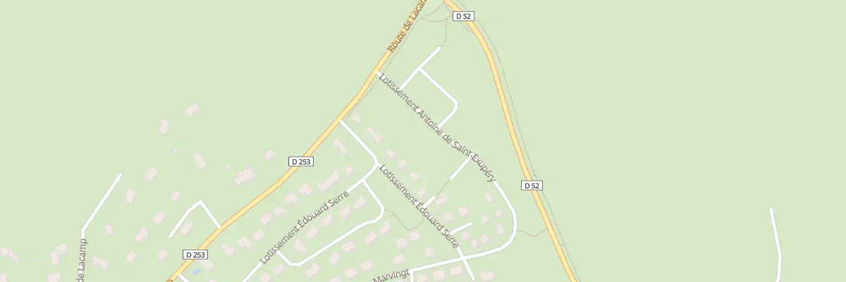 Plan du 21 Lot Antoine de Saint-exupéry à Naucelles