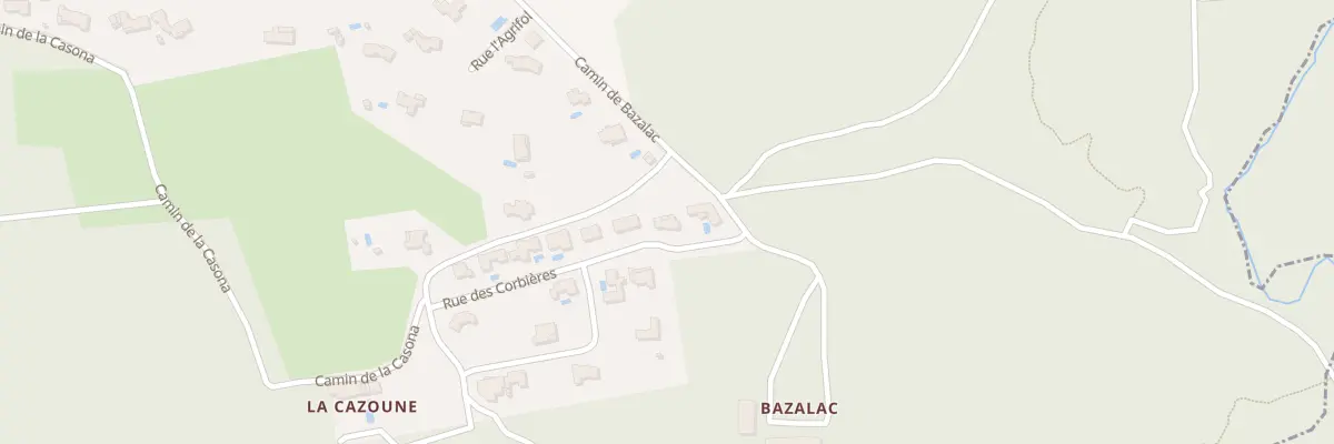 Plan du 4 Rue des Corbières à Palaja