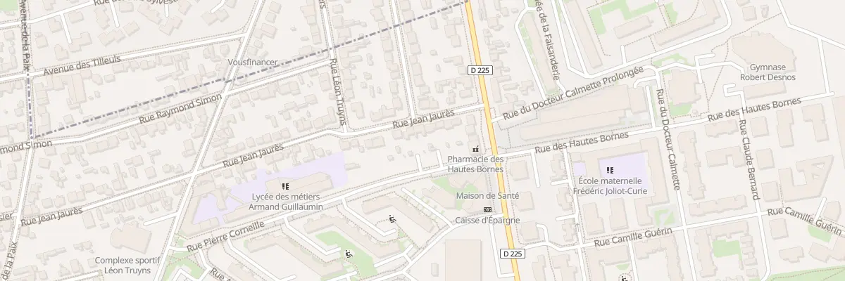 Plan du 11 Rue Jean Jaurès à Orly