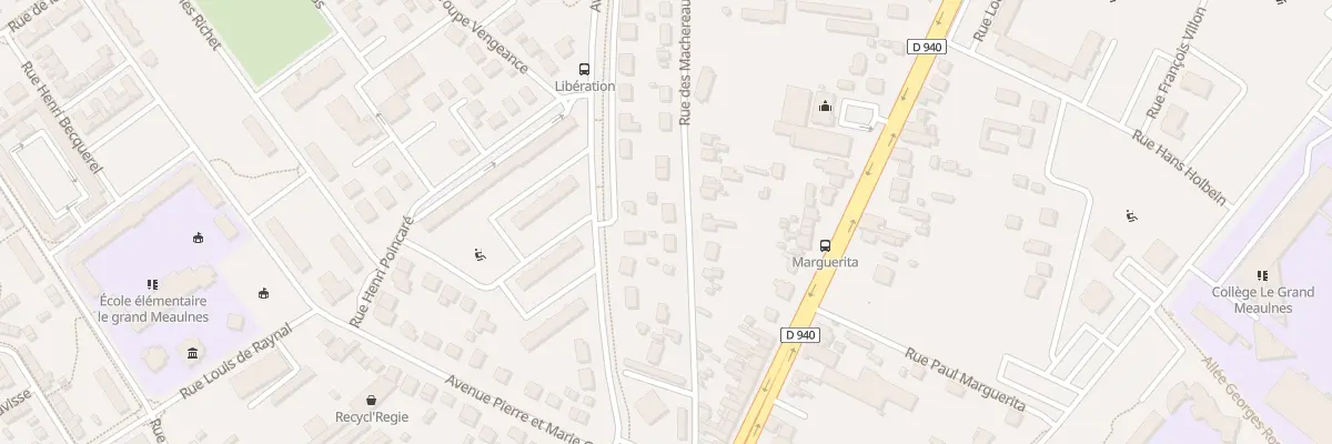Plan du 13 Rue des Machereaux à Bourges