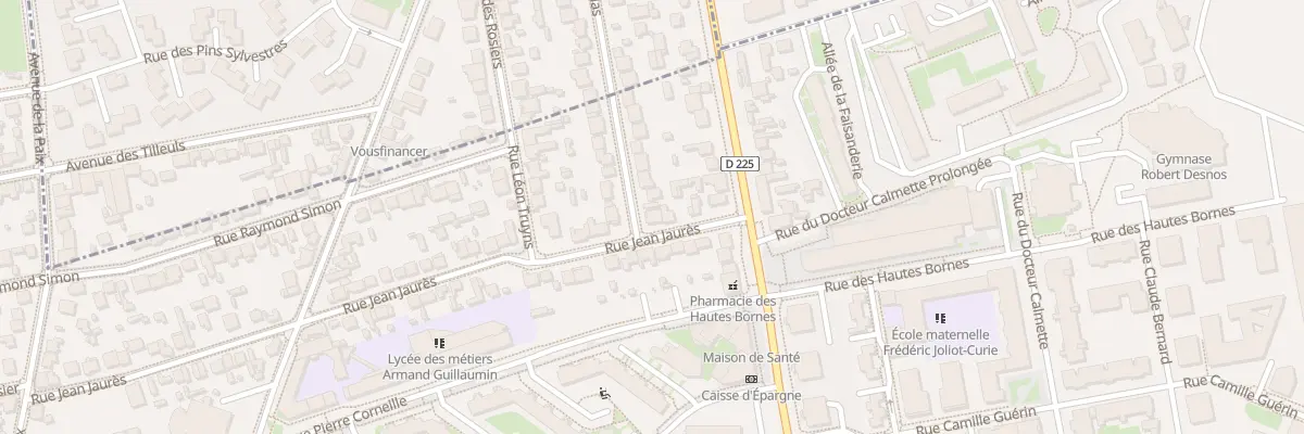 Plan du 10 Rue Jean Jaurès à Orly