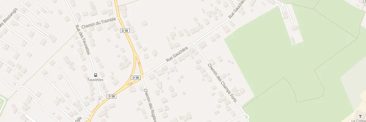 Plan du 69 Rue Gauchère à Bourges