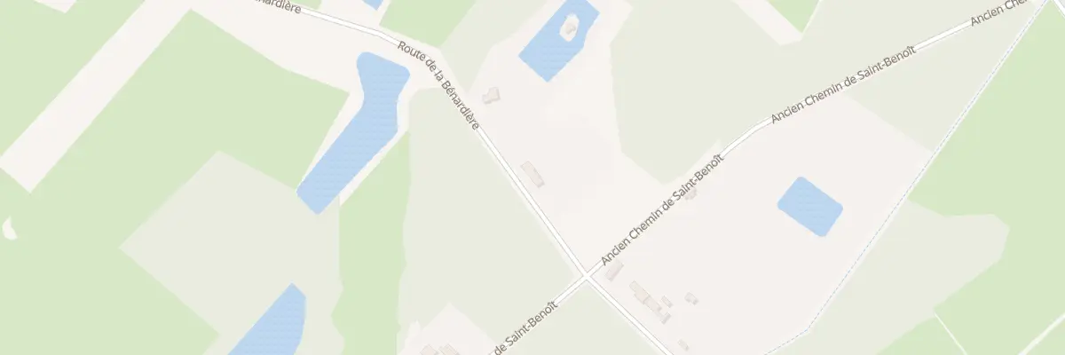 Plan du 21 Rte de la Benardiere à Châtenoy