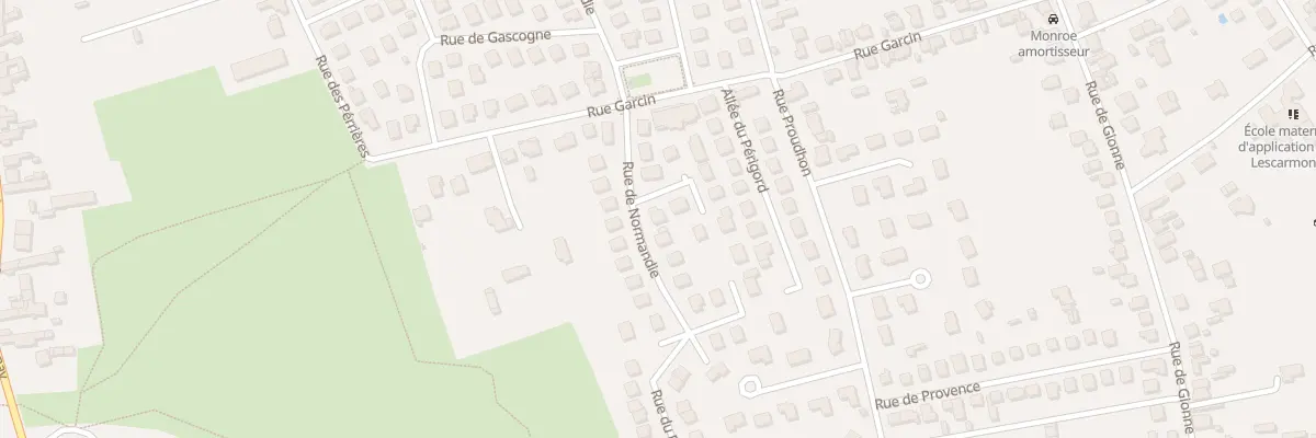 Plan du 2 Rue de Flandre à Bourges
