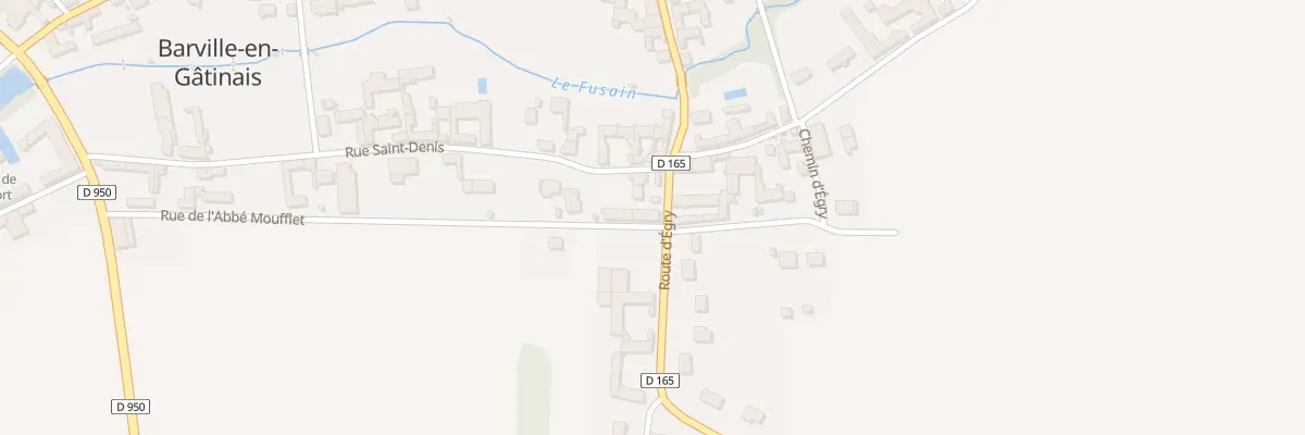 Plan du 2B Rte d’Egry à Barville-en-Gâtinais