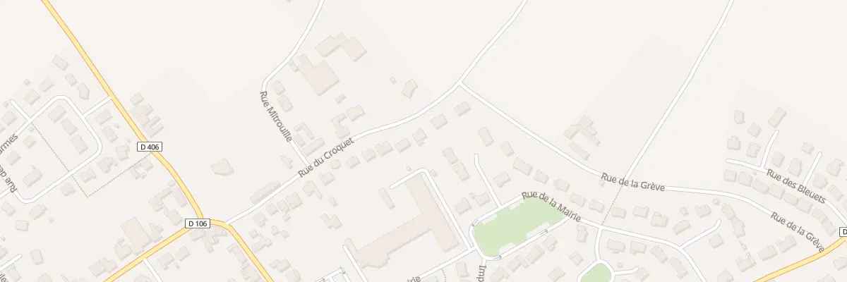 Plan du 224 Rue du Croquet à Blaringhem