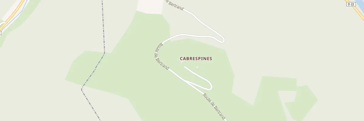 Plan du 5033 Cabrespines à Nauviale